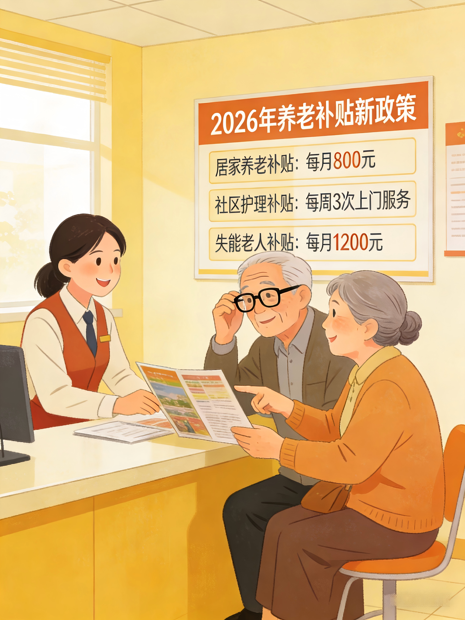 2026 年这些利好政策落地，老人在家就能享专业服务